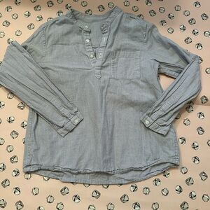 Bonpoint Boy’s Grey Striped Shirt